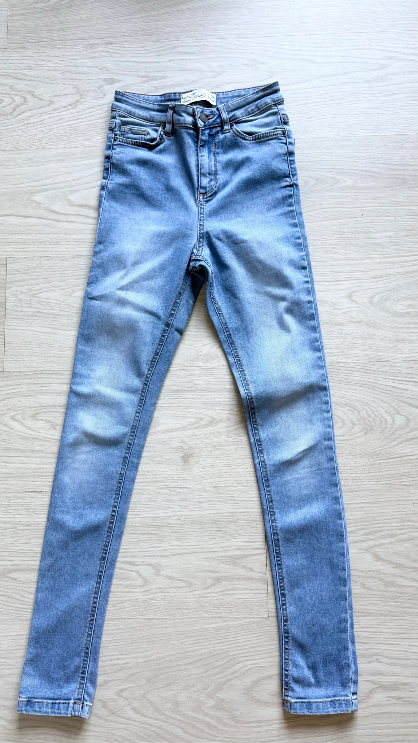 Jean slim skinny bleu clair Jennyfer taille 32 XXS  – photo 6